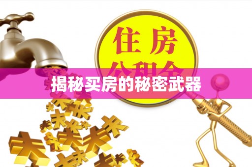 呼和浩特揭秘买房的秘密武器